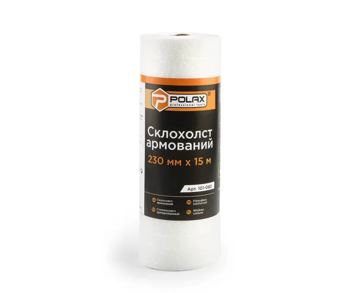 Стрічка зі скловолокна армована Polax 230 мм х 15 м (101-080)