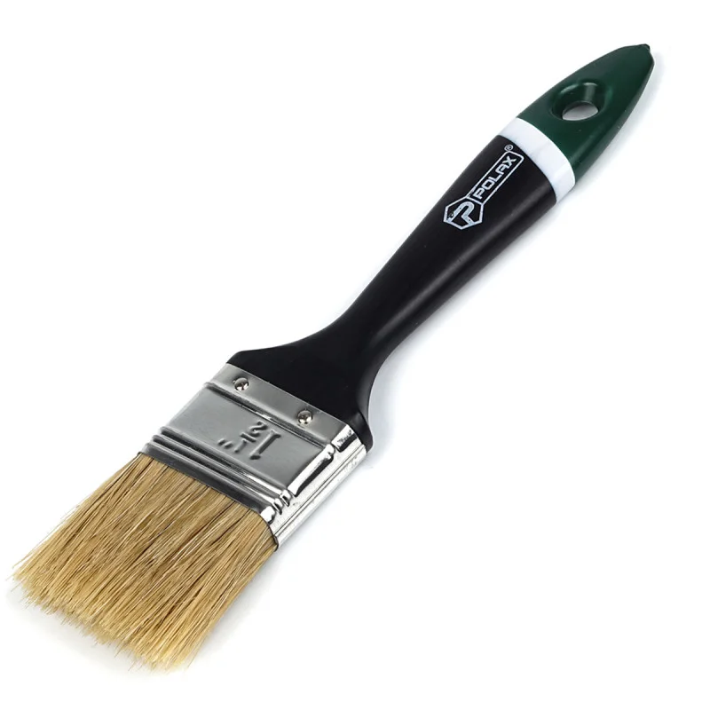 Пензель флейцевий Polax Англіська 1.5" професійний – змішаний ворс для фарбування