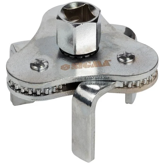 Знімач масляного фільтра "краб" SIGMA 6223371, Ø63-103 мм, 1/2"-3/8"
