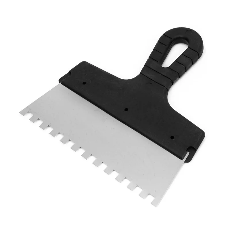 Шпатель зубчастий для плитки Polax 200 мм, зуб 8×8 мм (111-061)
