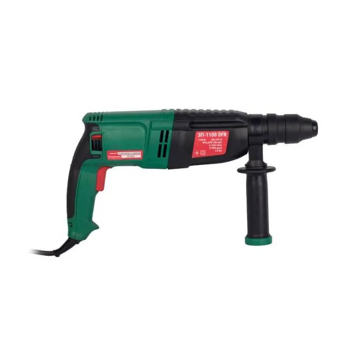 Перфоратор прямий Зеніт ЗП-1100 DFR, 1100 Вт, SDS-plus + DFR, 2,8 Дж, 5800 уд/хв, буріння 26 мм (840545)