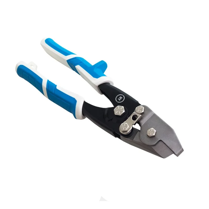 Ножиці по металу для V-вирізу My Tools, 20 мм, 30°, лезо CrV, ручки TPR (375-20)