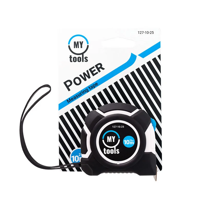 Рулетка вимірювальна MyTools Power 10 м х 25 мм (127-10-25)