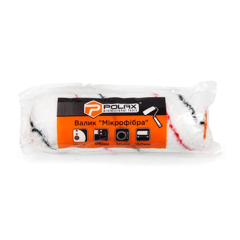 Мінівалик "Microfiber Master" Polax Premium тип "Міді" 6 х 30 х 150 мм (02-004)