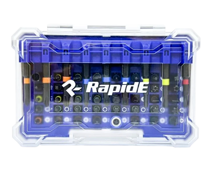 Набір біт RapidE IMPACT 25/50 мм, 50 шт (49 біт + магнітний біто-тримач 60 мм) (НФ-00002080)