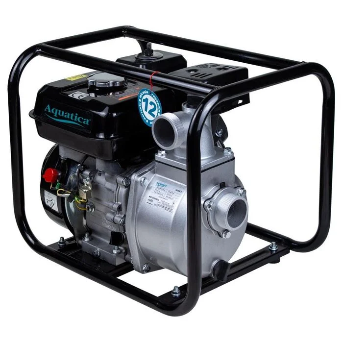Мотопомпа бензинова Aquatica AQ20CX 7.5 к.с. Hmax 30 м Qmax 35 м³/год (4-тактна, 772531)