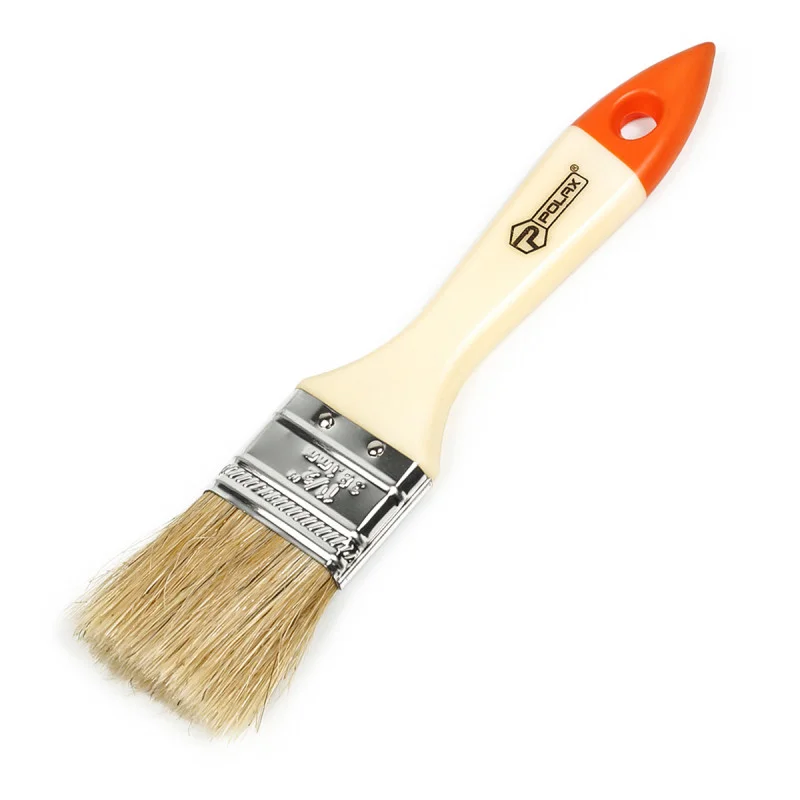 Пензель флейцевий Polax Стандарт 1.5" – змішаний ворс для фарбування