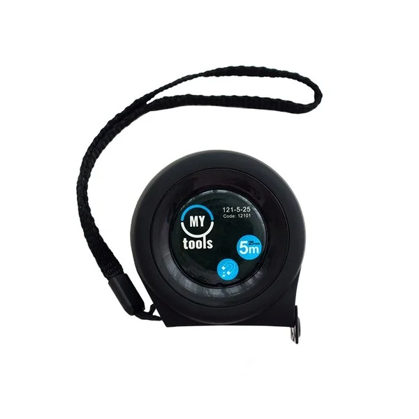 Рулетка вимірювальна MyTools Black Edition 5 м х 25 мм (121-5-25)