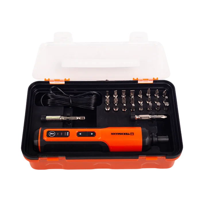 Викрутка акумуляторна Tekhmann TCS-3.6/2000 KIT, 3,6 В, 2,0 А·год, 5 Нм, USB-C (854939)