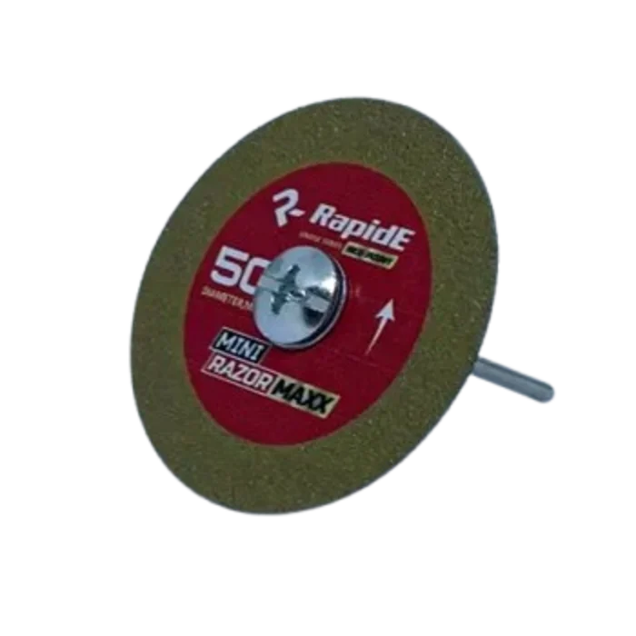 Алмазний диск RapidE RED POINT MINI RAZORMAXX R9225 40 мм Vacuum Brazed для гравера з тримачем (НФ-00003958)