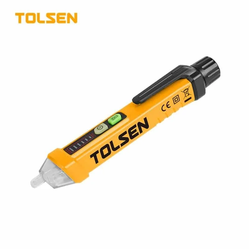 Безконтактний індикатор (детектор) напруги TOLSEN 38110 (з LED-підсвіткою)