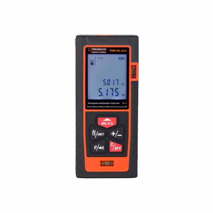 Лазерний далекомір Tekhmann TDM-40 v2.0 40 м (852584)