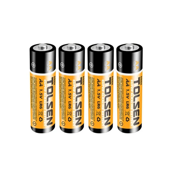 Батарейки AA Tolsen Super Alkaline LR6 1.5V (60004)