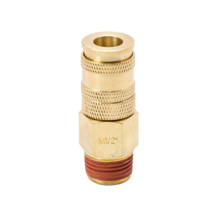 З'єднання швидкознімне посилене з фіксатором MT 1/2" (латунь) SIGMA (7021631) Назва для продажу: