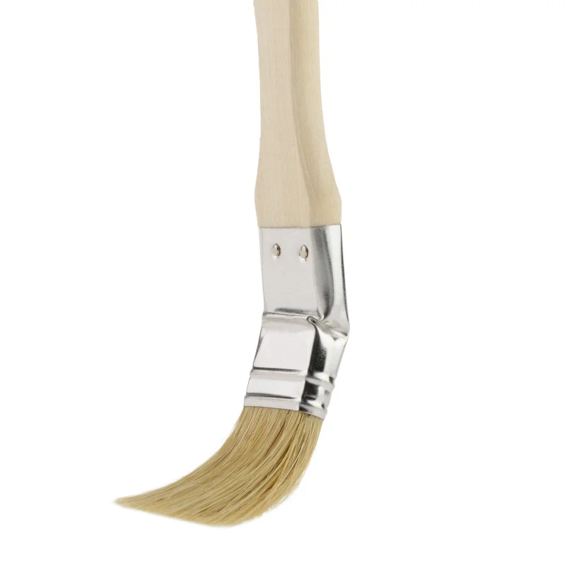 Пензель радіаторний Polax 1" (25 мм), тип «Стандарт», змішаний ворс, дерев’яна ручка (13-001)