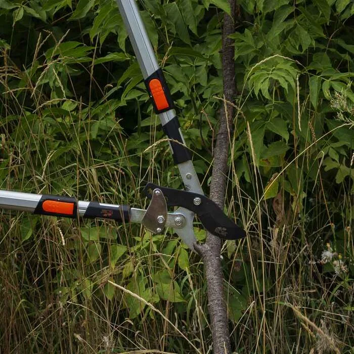 Сучкоріз площинний телескопічний храповий FLORA 700–874 мм (5022374), SK5 з антиадгезійним покриттям, до 45 мм