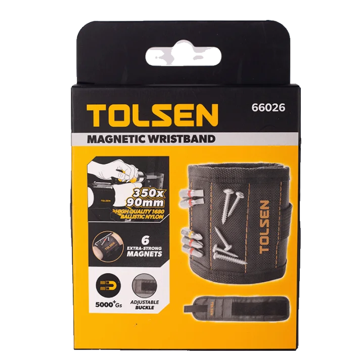 Магнітний браслет Tolsen 66026, 350х90 мм