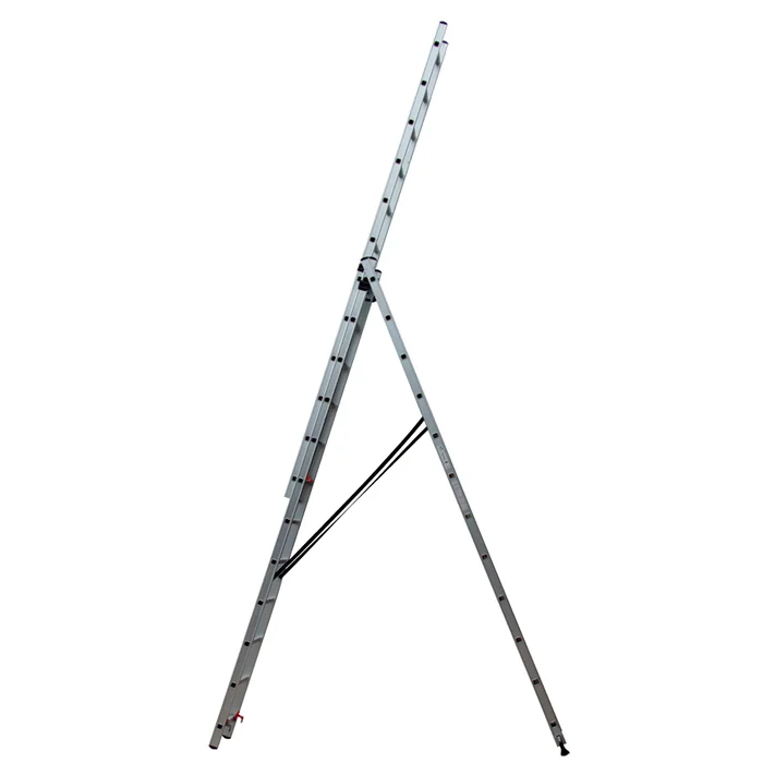 Сходи розкладні універсальні FLORA 4×12 сходинок 790 см 150 кг (5032354)