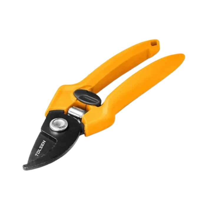 Секатор Tolsen 31034, 190 мм, 65Mn, тефлонове покриття, PVC ручки