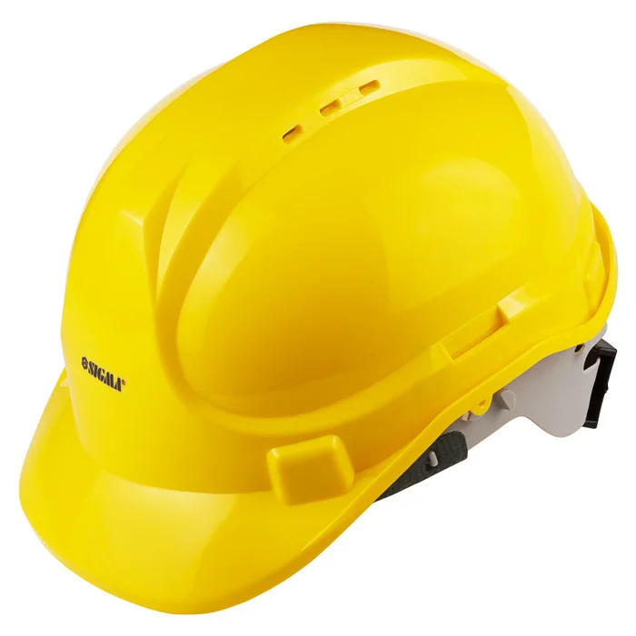 Каска будівельна жовта Sigma 9414521 (8 точок кріплення)