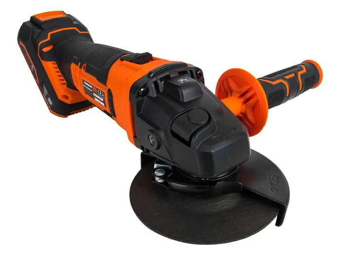 Шліфмашина кутова акумуляторна Tekhmann TAG-125/i20 kit (АКБ 4 Ач + ЗУ) 848392