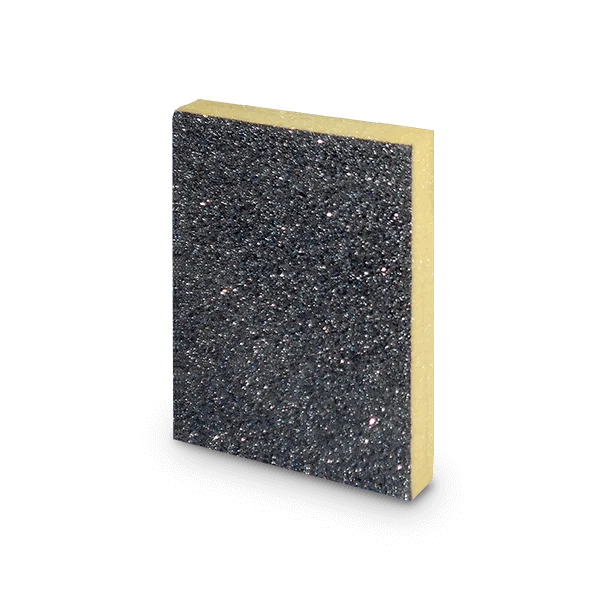 Губка шліфувальна Smirdex 2-стороння Medium 120×90×10 мм P240-280 (сіра) (920-220-200)