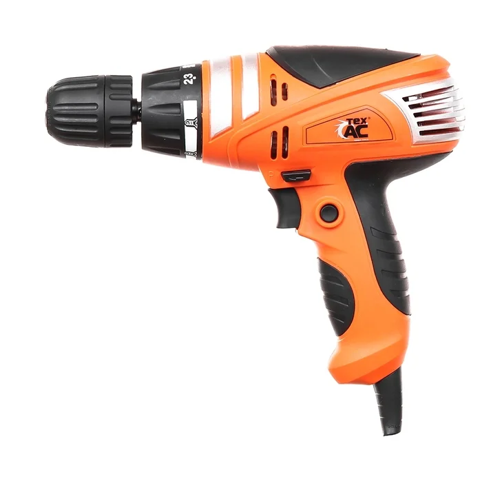 Шуруповерт мережевий ТехАС ТА-01-105 550 Вт