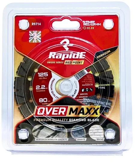 Диск алмазний RapidE OVER MAXXX 125 мм (НФ-00002827)