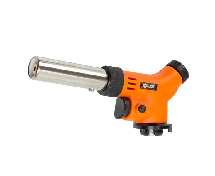 Газовий пальник з керамічним соплом та п'єзопідпалом Polax 1,3 kW, 1300 °C (32-043)