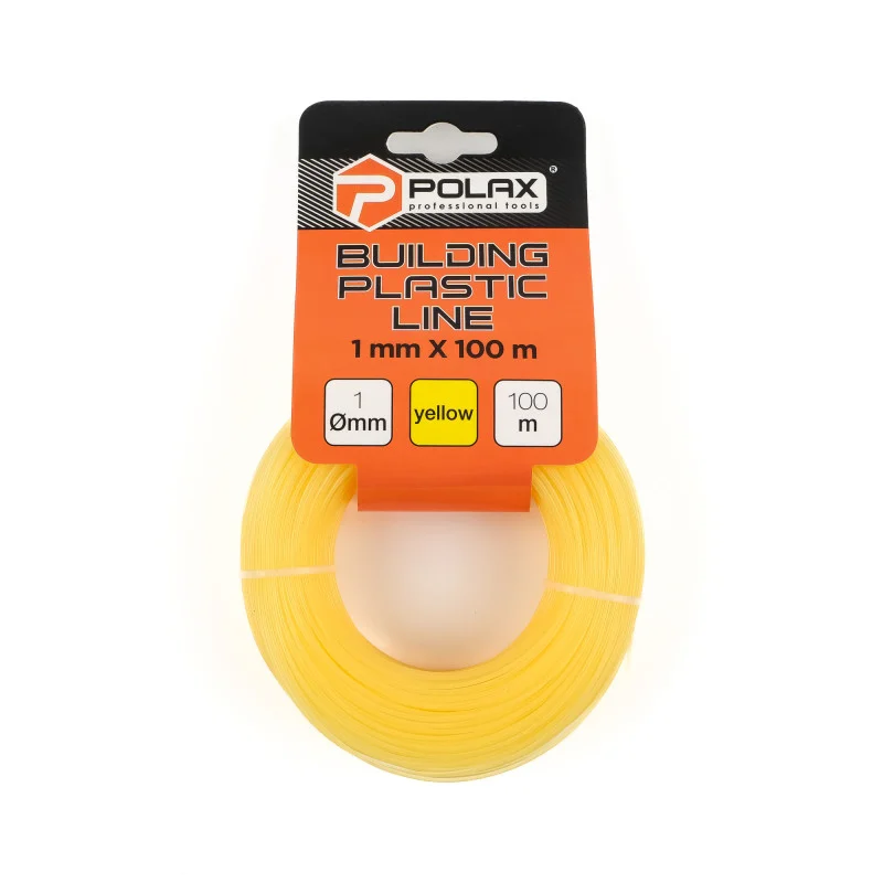 Лісочка будівельна Polax 1 мм × 100 м, жовта (30-013)