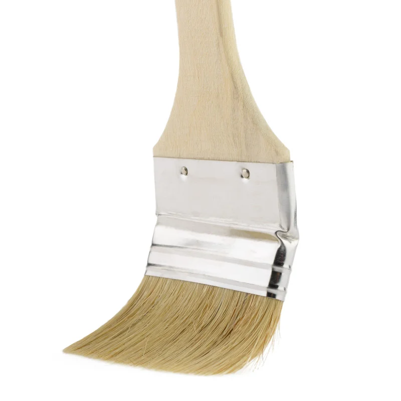 Пензель радіаторний Polax 2,5" (63 мм), тип «Стандарт», змішаний ворс, дерев’яна ручка (13-004)