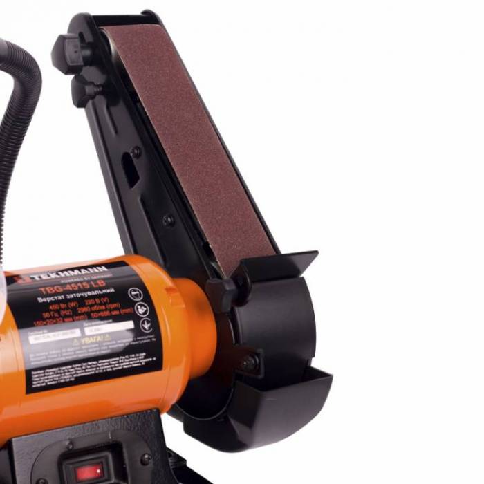 Заточувальний верстат Tekhmann TBG-4515 LB 450 Вт з LED-підсвічуванням