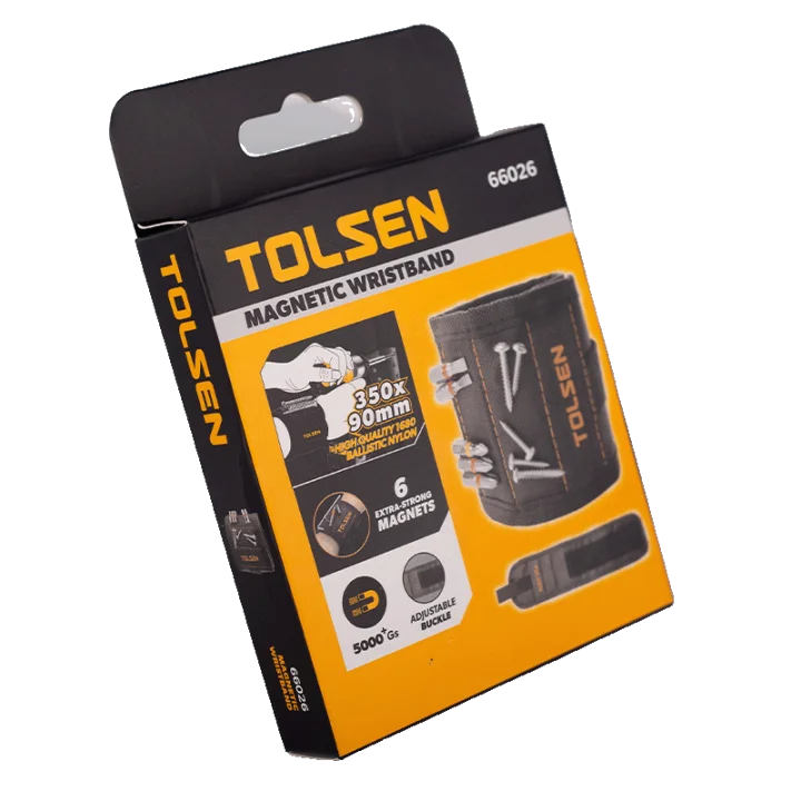 Магнітний браслет Tolsen 66026, 350х90 мм