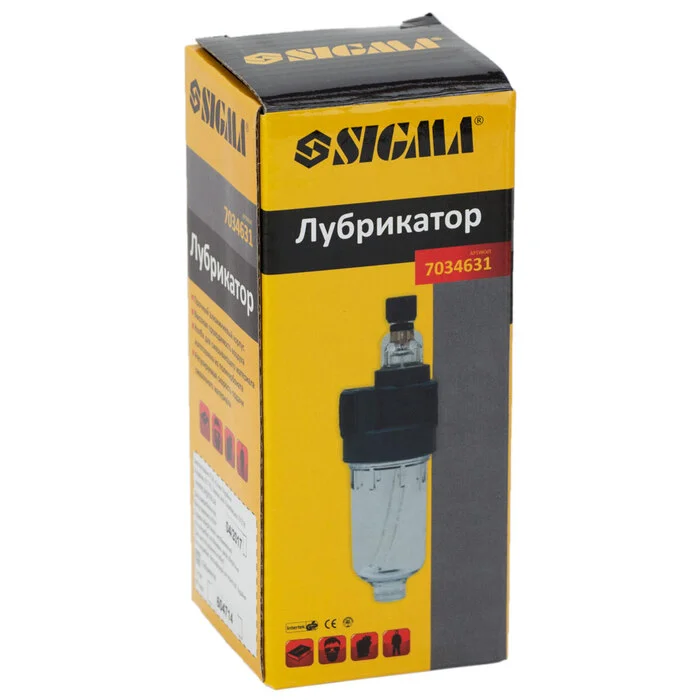 Лубрикатор Sigma 500 л/хв, 1/4" для пневмосистем (7034631)