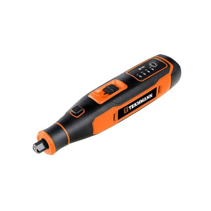 Гравер акумуляторний Tekhmann TCE-3.6/1500 KIT, 3,6 В, 1,5 А·год, до 25000 об/хв, USB, 54 насадки (873401)