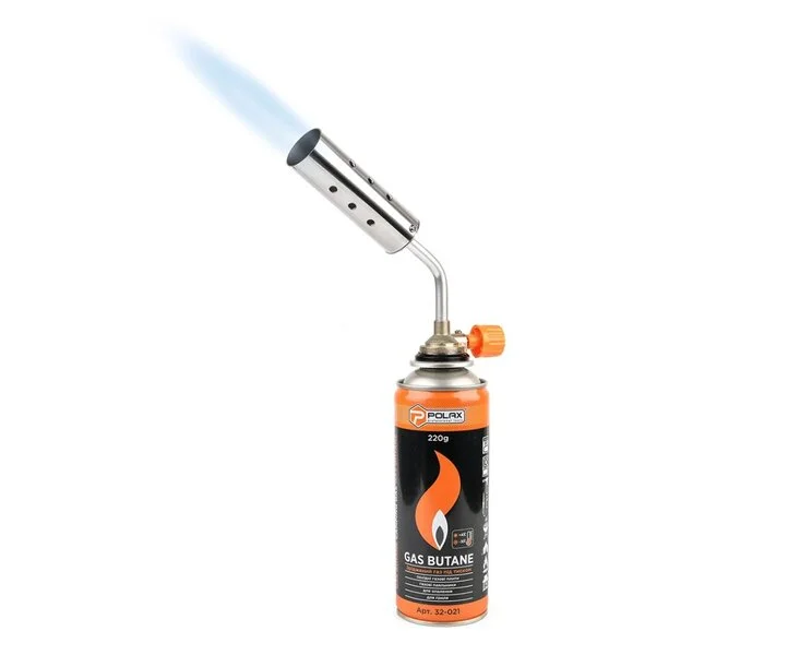 Газовий пальник Polax 32-039 з металевим соплом D30 мм 4,1 кВт 1300 °C