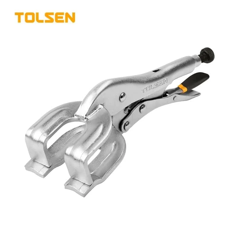 Кліщі затискні зварювальні TOLSEN U-подібні 230 мм (10057)