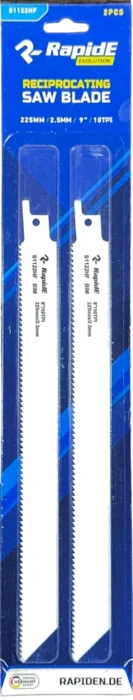Полотно для сабельних пил RapidE S1122HF (бі-метал, 225 мм, крок 2.5 мм) НФ-00001246