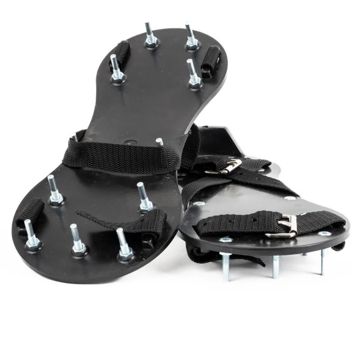 Накладки на взуття (мокроступи) для ходіння по наливній підлозі Kubala, шипи 30 мм, з ременями (9911)