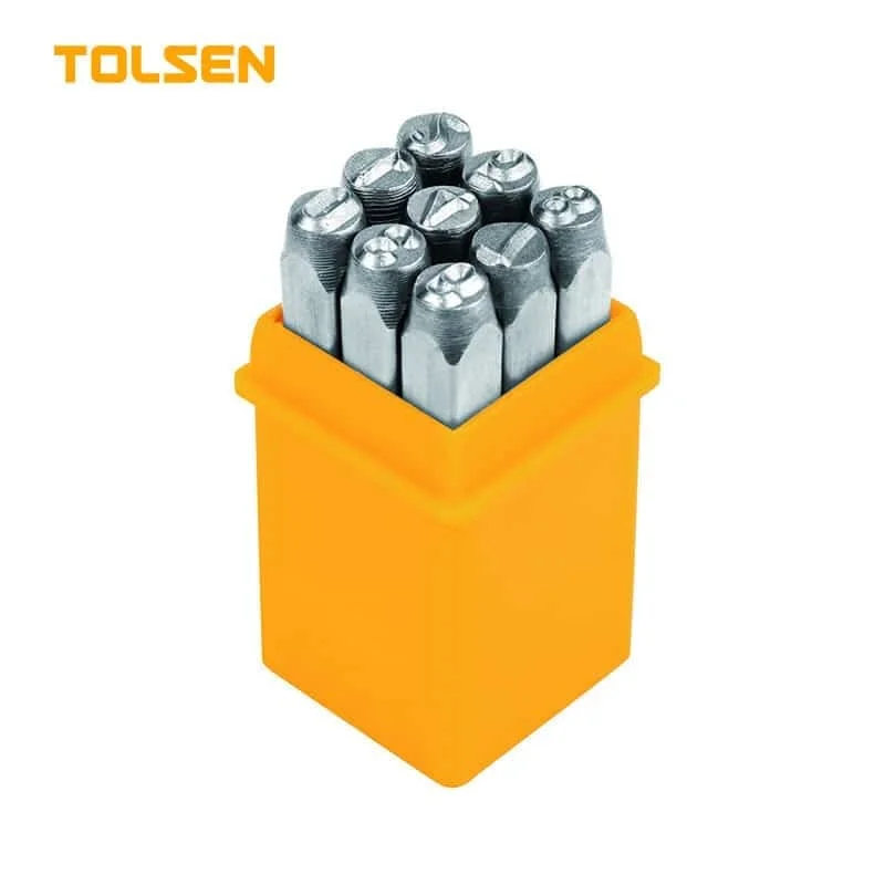 Комплект штампування цифр Tolsen 6 мм 9 шт. (25097)