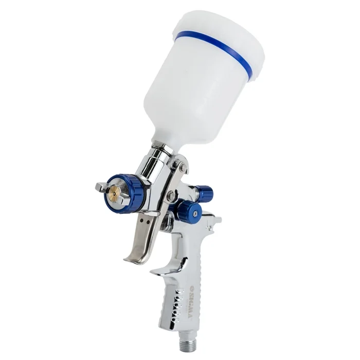 Фарборозпилювач Sigma Refine LVMP Ø0.8 мм, 30–115 л/хв, 1.5 бар, верхній пластиковий бак 100 мл (6814191)