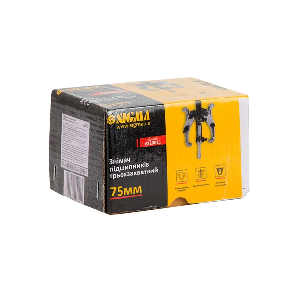 Знімач підшипників 3-захватний SIGMA 6220011, 75 мм (3")