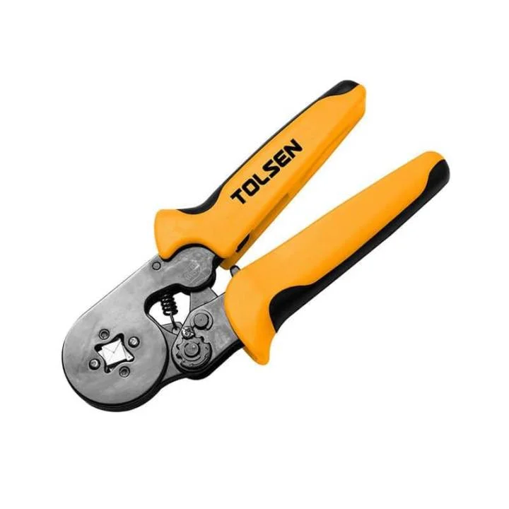 Кліщі обтискні храпові Tolsen 38058 0.25-10 мм² (AWG 23-7)