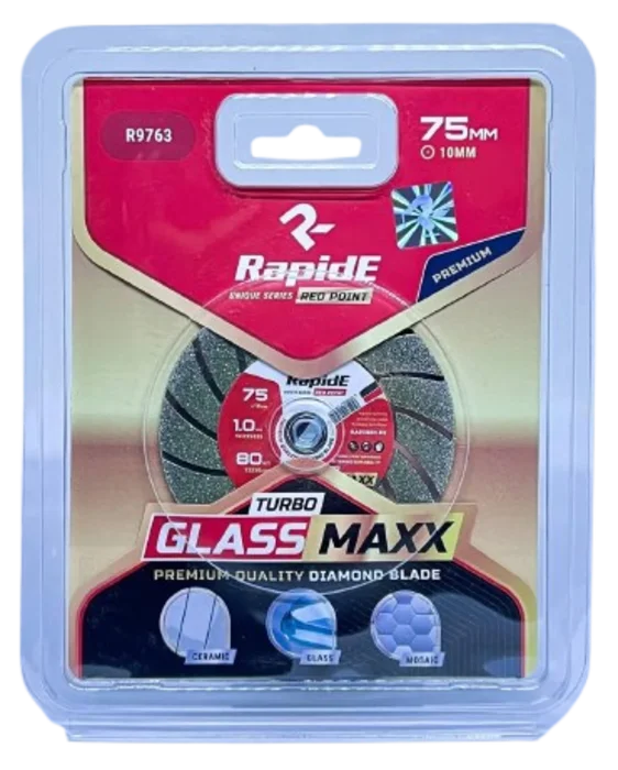 Міні-диск алмазний RapidE TURBO GLASS MAXXX 75 мм (ультратонкий для скла, кераміки, мозаїки) (НФ-00003845)
