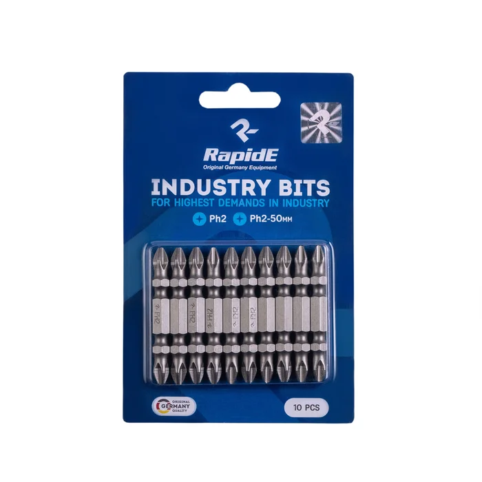Біта двостороння RapidE industrial bits ACR PH2/PH2 65 мм (НФ-00000381)
