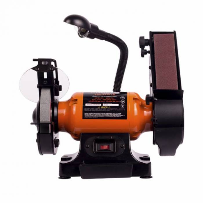Заточувальний верстат Tekhmann TBG-4515 LB 450 Вт з LED-підсвічуванням