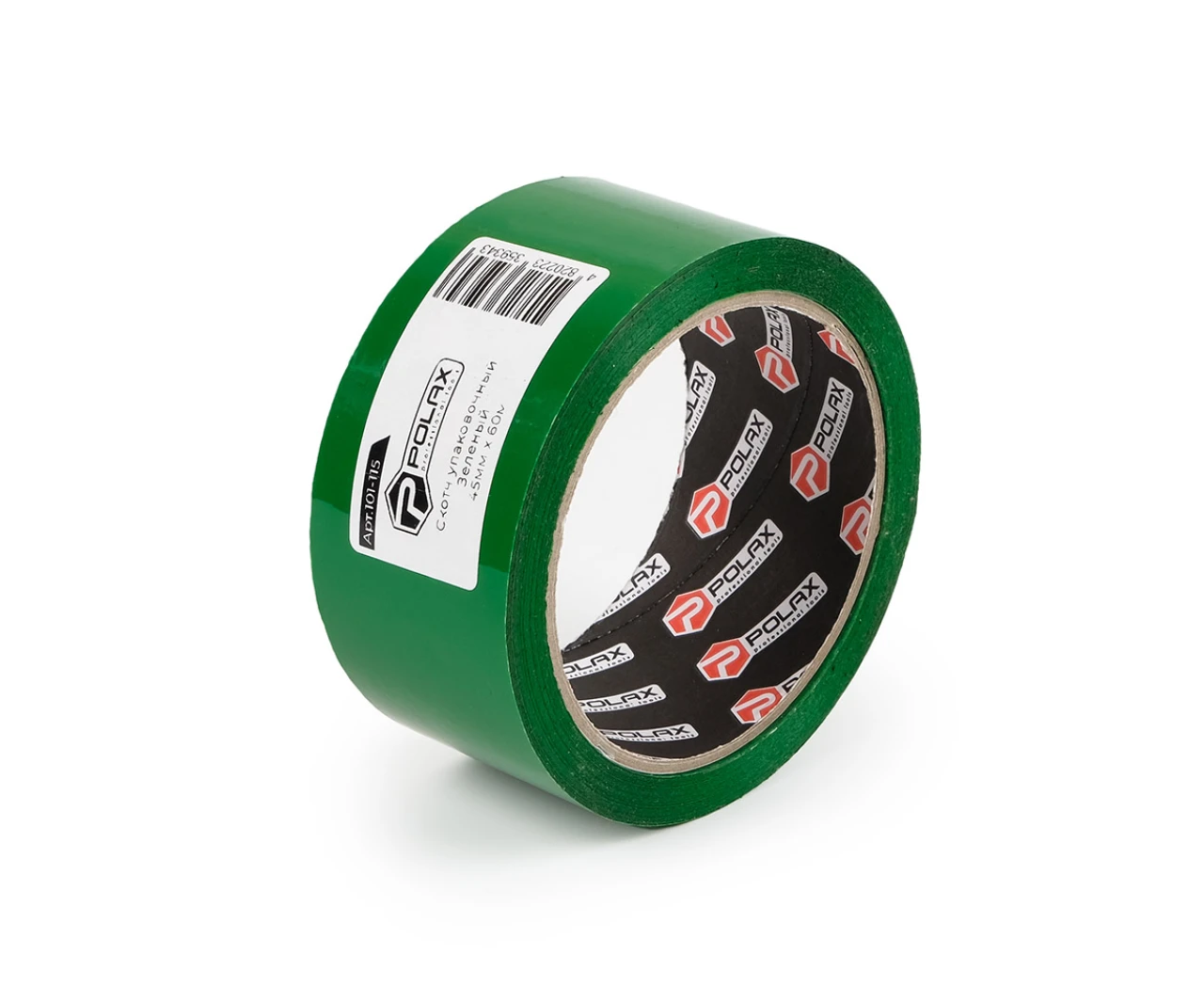 Скотч упаковочний зелений Polax 45 мм х 60 м (101-115)