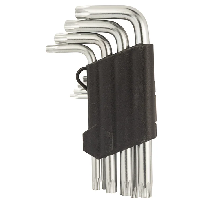 Набір ключів TORX SIGMA 9 шт T10-T50, CrV, короткі з отвором (4022211)
