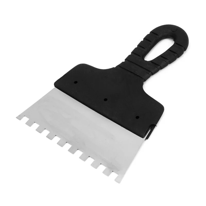 Шпатель зубчастий для плитки Polax 150 мм, зуб 8×8 мм (111-059)
