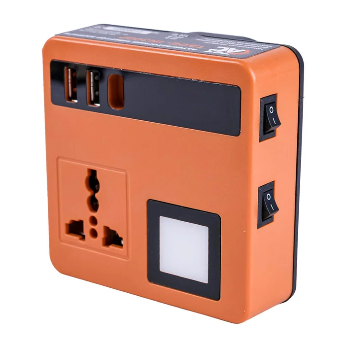 Акумуляторний інвертор напруги Tex.AC TAOE-IN300P 20 В 220 В 120 Вт USB (TAOE-IN300P)